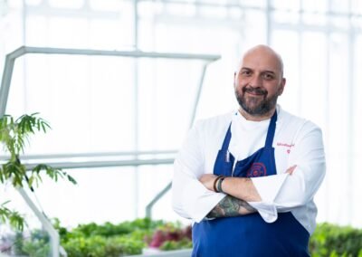 Al Piano35, la cucina stellata incontra la coltivazione aeroponica