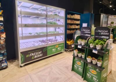 Coltivare in store: il progetto Agricooltur® con Supermercati Dem